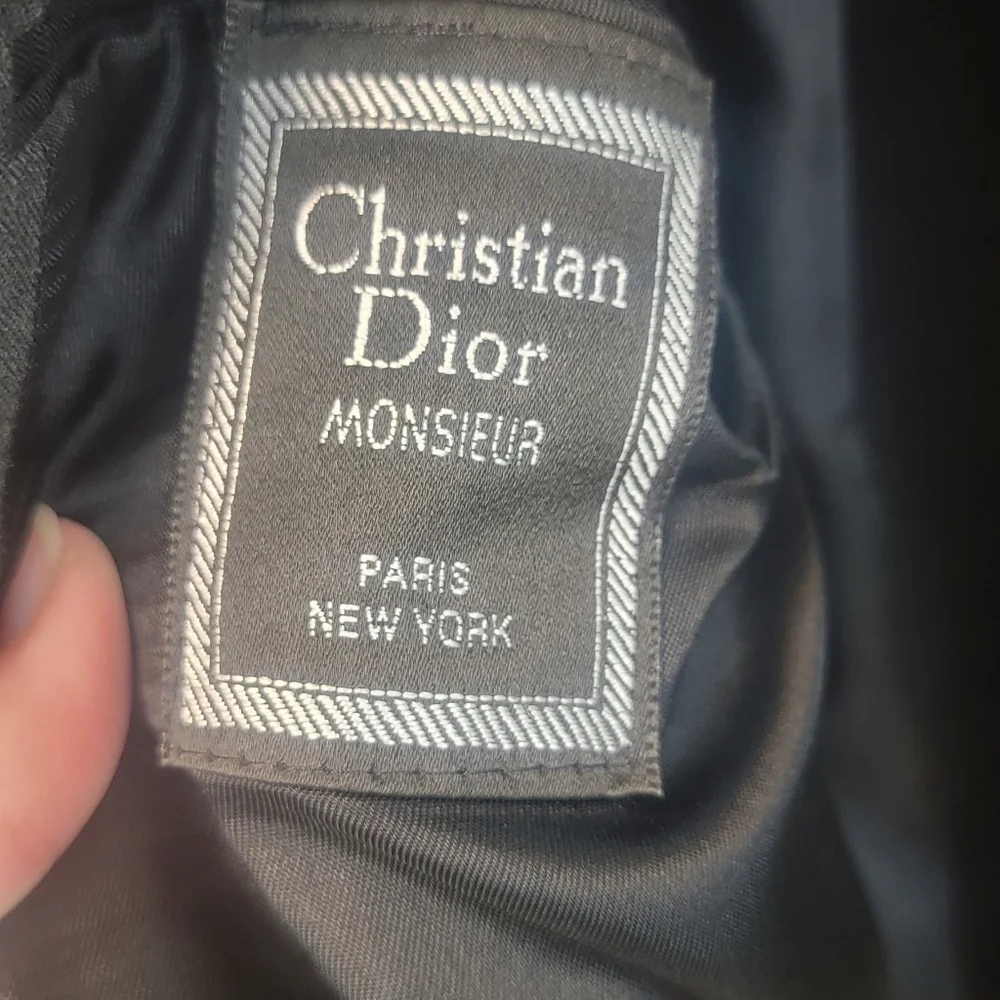 Christian Dior Monsieur Vintage Mens Stripe 2‎ Button Dress Blazer/Jacket 48R